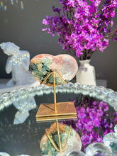 Load image into Gallery viewer, Pink amethyst heart 2816