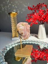 Load image into Gallery viewer, Red Pink amethyst heart 2819