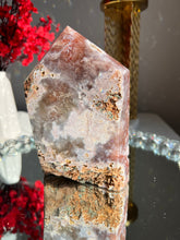 Load image into Gallery viewer, Rare red Druzy pink amethyst tower - healing crystals 2515