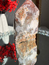 Load image into Gallery viewer, Rare red Druzy pink amethyst tower - healing crystals 2515