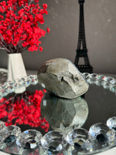 Load image into Gallery viewer, black amethyst geode black amethyst 2679