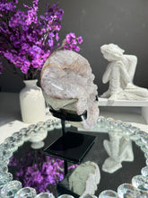 Load image into Gallery viewer, Lilac sugar Amethyst geode Healing crystals 2759