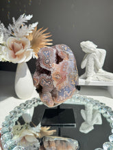Load image into Gallery viewer, Druzy amethyst stalactite agate geode Healing crystals 2762