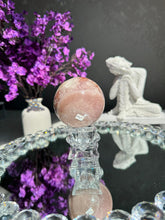 Load image into Gallery viewer, Druzy amethyst and Pink amethyst SPHERE ONLY healing crystals 2753