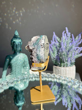 Load image into Gallery viewer, Amethyst cluster with calcite and jasper Healing crystals 2769