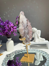 Load image into Gallery viewer, Amethyst cluster with pink points Healing crystals 2775
