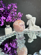 Load image into Gallery viewer, Druzy amethyst and Pink amethyst SPHERE ONLY healing crystals 2753