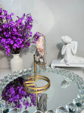 Load image into Gallery viewer, Red druzy Pink Amethyst heart 2885