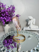 Load image into Gallery viewer, Pink Amethyst heart with amethyst 2885