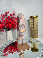 Load image into Gallery viewer, Pink Amethyst slab with amethyst 2908