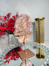 Load image into Gallery viewer, Pink Amethyst slab with amethyst 2908