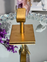 Load image into Gallery viewer, Pink Amethyst moon with amethyst 2929