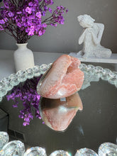 Load image into Gallery viewer, Pink rainbow Amethyst geode 2968 Healing crystals pink amethyst geode