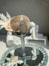 Load image into Gallery viewer, Orange Sugar rainbow Amethyst geode 2977 Healing crystals