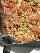 Load image into Gallery viewer, Orange rainbow Amethyst geode 2975 Healing crystals