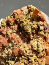 Load image into Gallery viewer, Orange rainbow Amethyst geode 2975 Healing crystals