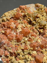 Load image into Gallery viewer, Orange rainbow Amethyst geode 2975 Healing crystals