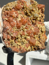 Load image into Gallery viewer, Orange rainbow Amethyst geode 2975 Healing crystals