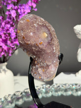 Load image into Gallery viewer, Sugar rainbow Amethyst geode 2978 Healing crystals