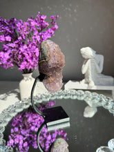 Load image into Gallery viewer, Sugar rainbow Amethyst geode 2978 Healing crystals