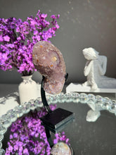 Load image into Gallery viewer, Sugar rainbow Amethyst geode 2978 Healing crystals