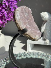 Load image into Gallery viewer, Pink rainbow Amethyst geode 1922 Healing crystals