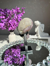 Load image into Gallery viewer, Sugar rainbow Amethyst geode 2978 Healing crystals