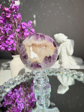 Load image into Gallery viewer, Sugar Amethyst sphere amethyst geode 2533