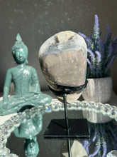 Load image into Gallery viewer, Galaxy amethyst geode 2448 black amethyst