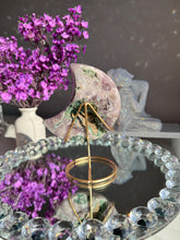Load image into Gallery viewer, Lilac purple Pink amethyst moon healing crystals 3075