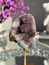 Load image into Gallery viewer, Amethyst stalactite geode healing crystals 3056