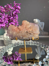 Load image into Gallery viewer, Rare pink cluster amethyst 3089