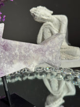 Load image into Gallery viewer, Rare Pink amethyst shark with amethyst 3198