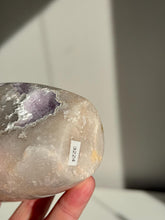 Load image into Gallery viewer, Lilac druzy Flower agate quartz geode Freeform 3224