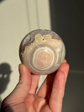 Load image into Gallery viewer, Pink Flower Agate Spheres
