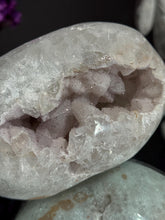 Load image into Gallery viewer, Lilac purple Sugar Amethyst Geode 3273