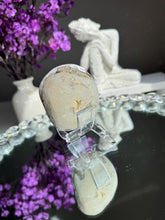 Load image into Gallery viewer, pink Rainbow sugar amethyst geode 3289
