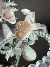 Load image into Gallery viewer, Orange sugar amethyst geode 3284