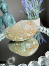 Load image into Gallery viewer, Amethyst Geode with green banding 3283