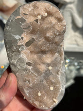 Load image into Gallery viewer, Rainbow amethyst geode 3287