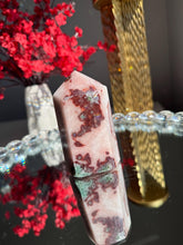 Load image into Gallery viewer, Natural Pink Amethyst Tower, Druzy Crystal Decor, Brazilian Quartz Healing Stone 3309