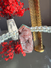 Load image into Gallery viewer, Natural Pink Amethyst Tower, Druzy Crystal Decor, Brazilian Quartz Healing Stone 3311