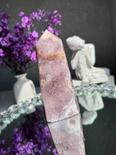 Load image into Gallery viewer, Pink amethyst tower 3304