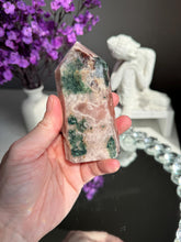 Load image into Gallery viewer, Orange Pink amethyst tower 3309