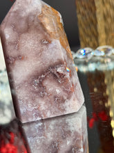 Load image into Gallery viewer, Pink amethyst tower with amethyst 3310