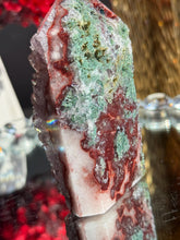 Load image into Gallery viewer, Natural Pink Amethyst Tower, Druzy Crystal Decor, Brazilian Quartz Healing Stone 3308