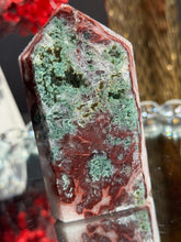 Load image into Gallery viewer, Natural Pink Amethyst Tower, Druzy Crystal Decor, Brazilian Quartz Healing Stone 3308