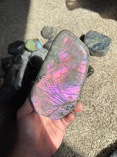 Load image into Gallery viewer, Flashy Labradorite Crystal Freeform Crystal for Protection Transformation Metaphysical Healing Gift 3318