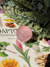 Load image into Gallery viewer, Brazilian Rose Quartz Sphere with Asterism Stone for Love Heart Chakra and Spiritual Healing 3314 K