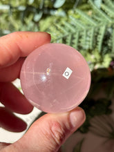 Load image into Gallery viewer, Brazilian Rose Quartz Sphere with Asterism Stone for Love Heart Chakra and Spiritual Healing 3314 O